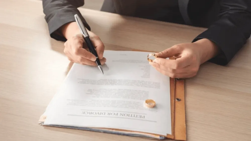 Divorce petition